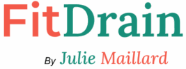 Logo fitdrain by julie maillard