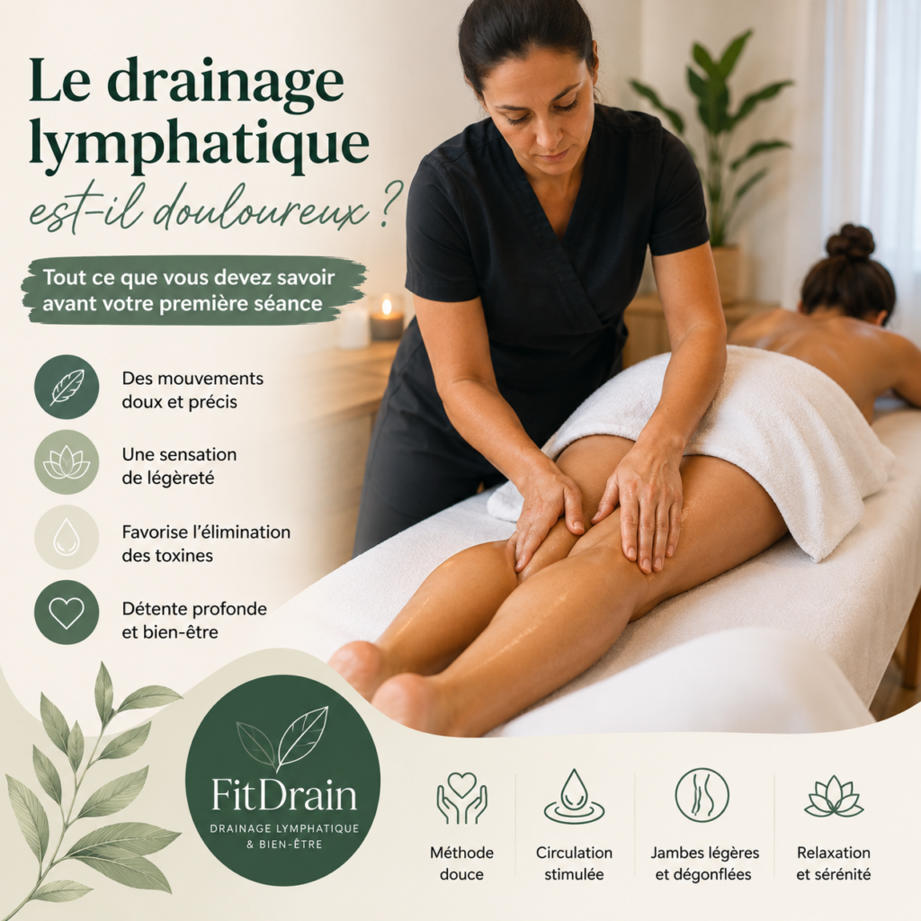Vous hésitez à réserver une séance de drainage lymphatique par peur d'avoir mal ? Découvrez comment se déroule une séance, les sensations ressenties et les précautions à connaître.